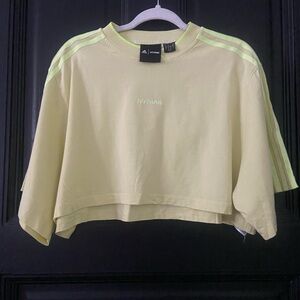 IVY PARK neon cropped top